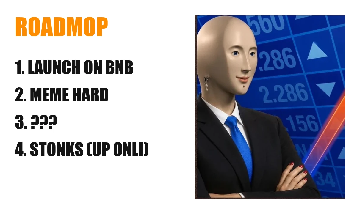 YIHE STONKS roadmop on BNB Chain